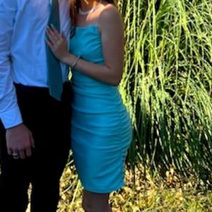 fitted light green dress from Light in The Box (size small)